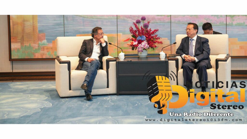 En su cuarto día de visita oficial a China, Petro se reúne con el alcalde de Shanghái